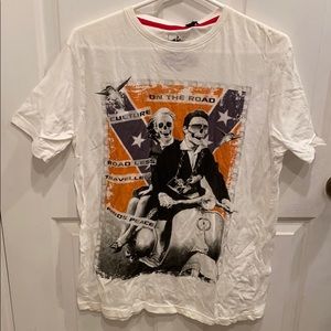 BRAVE SOUL T Tee Shirt On The Road NWT Size L